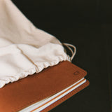 Refillable Folio - SADDLE BROWN
