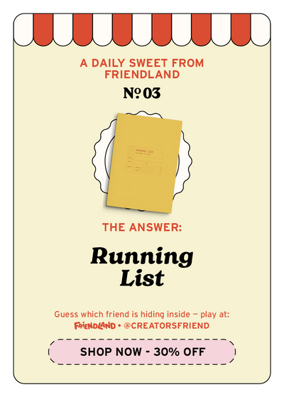 Running List