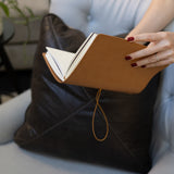 Refillable Folio - SADDLE BROWN