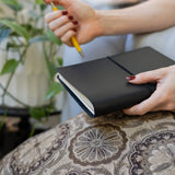 Refillable Folio - RAVEN BLACK