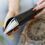 Refillable Folio - RAVEN BLACK