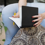 Refillable Folio - RAVEN BLACK