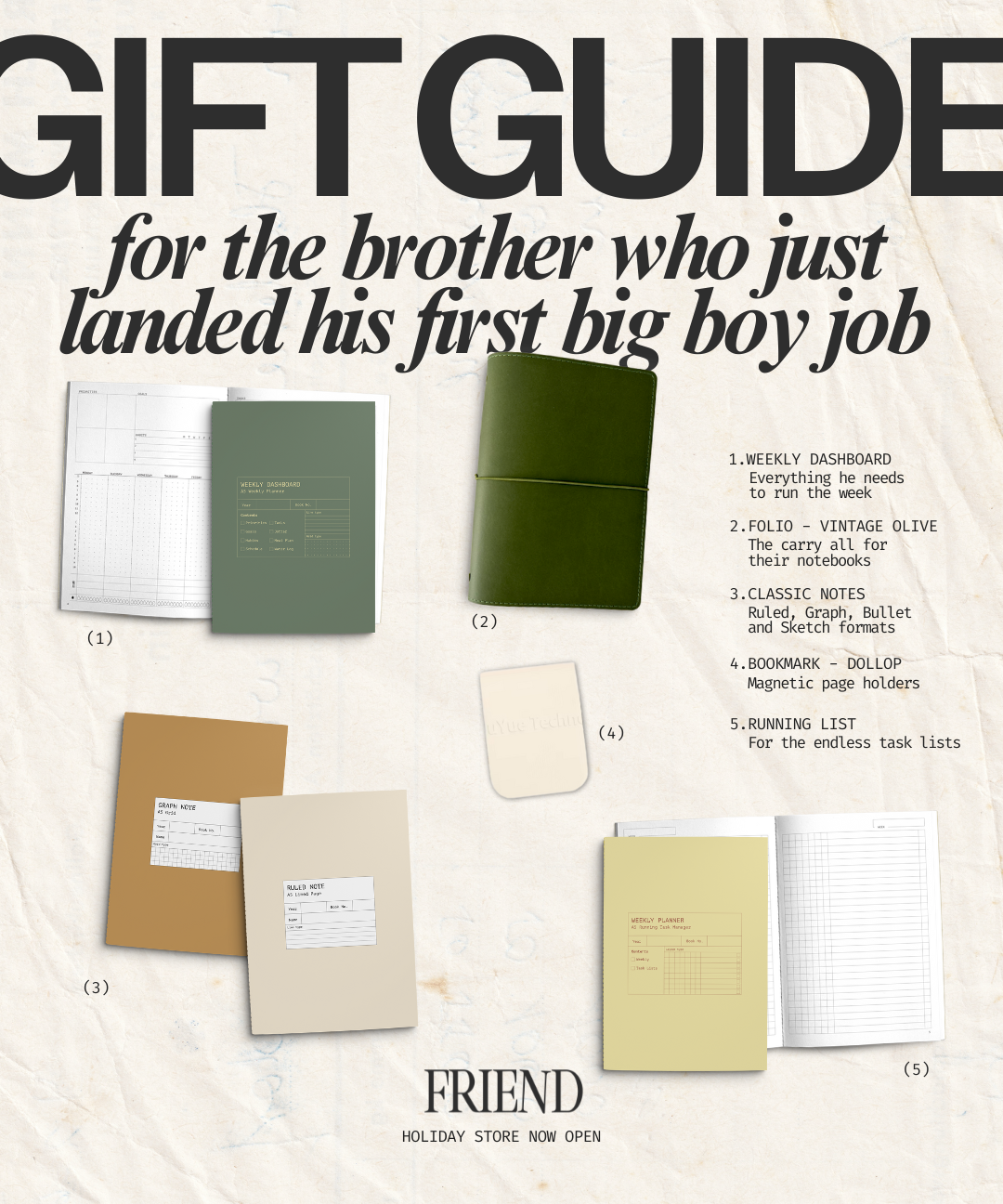 Good Gifts For The Brother Who Just Landed His First 'Big Boy' Job