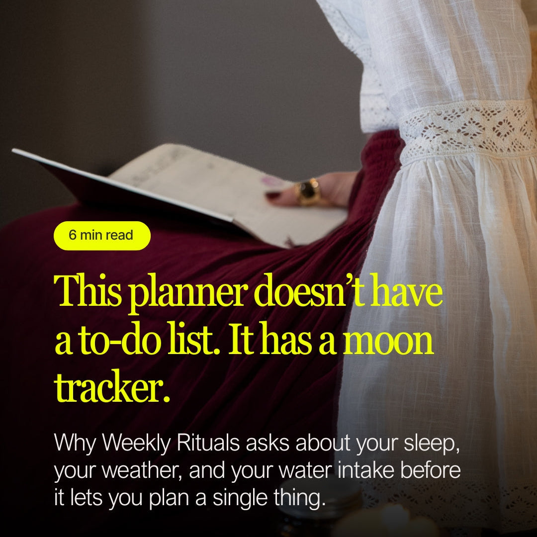 Your Week Has a Rhythm. This Notebook Helps You Hear It.