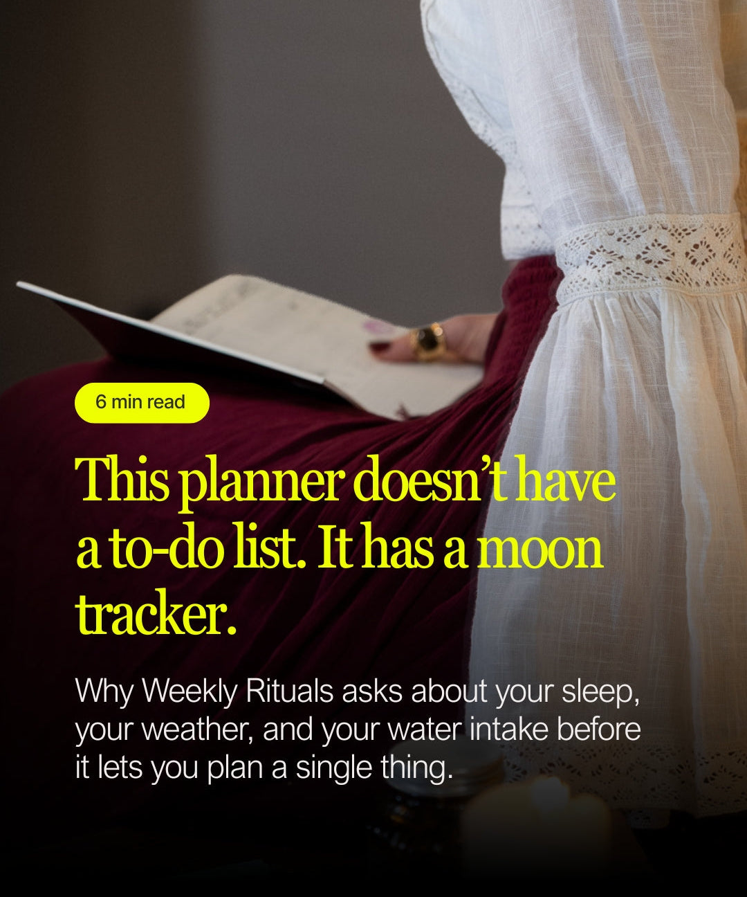 Your Week Has a Rhythm. This Notebook Helps You Hear It.