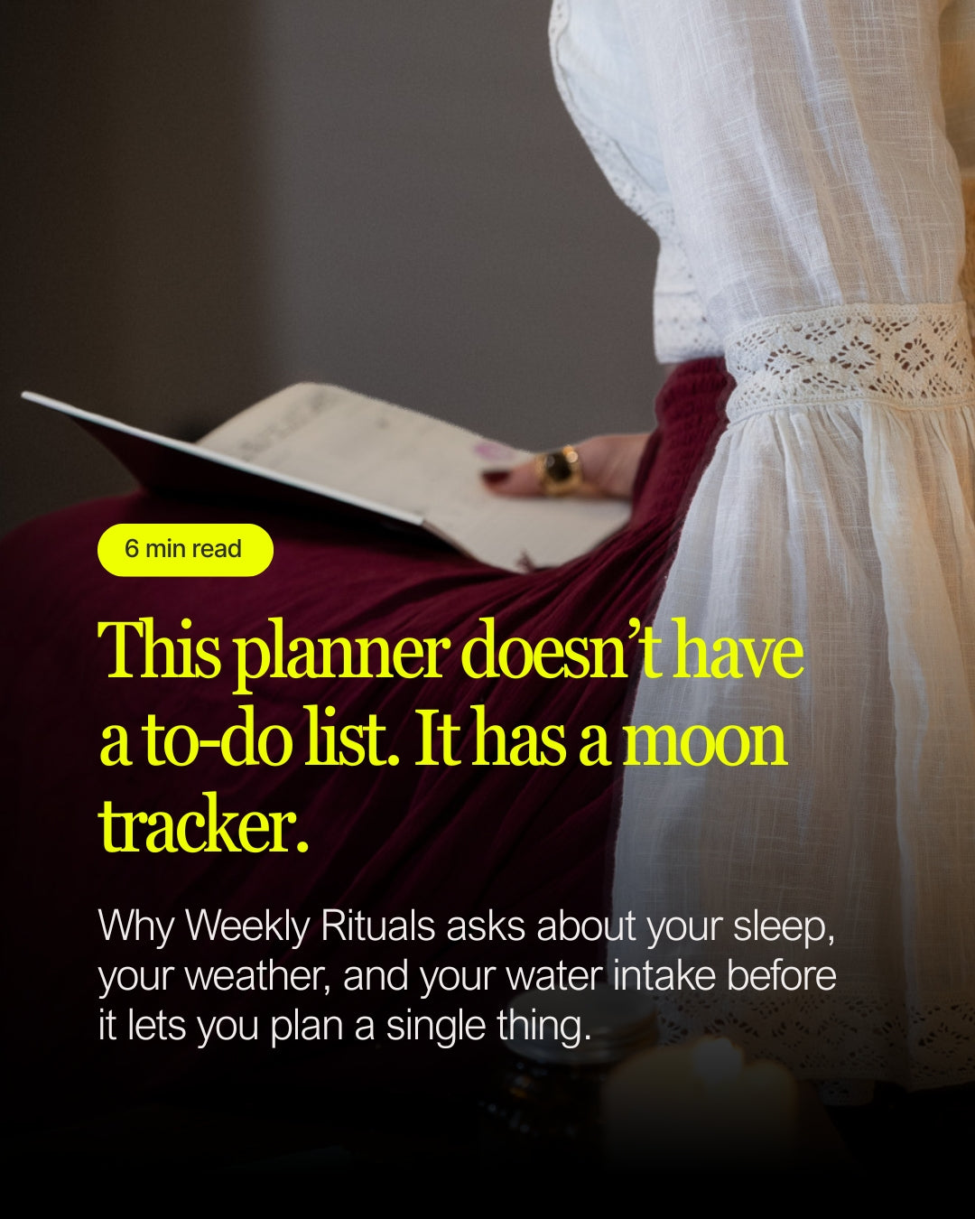 Your Week Has a Rhythm. This Notebook Helps You Hear It.