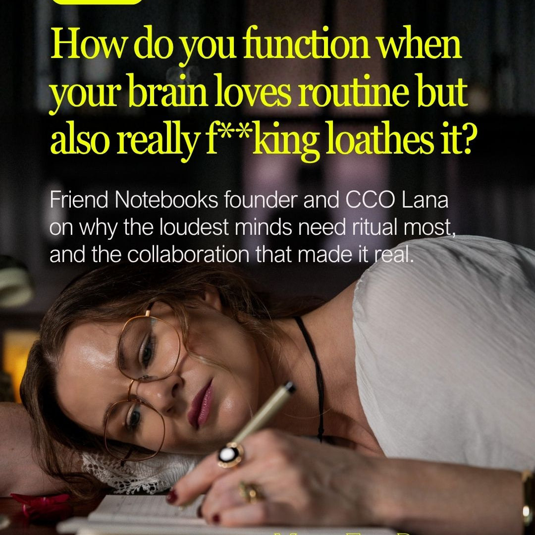 How do you function when your brain loves routine but also really f**king loathes it?