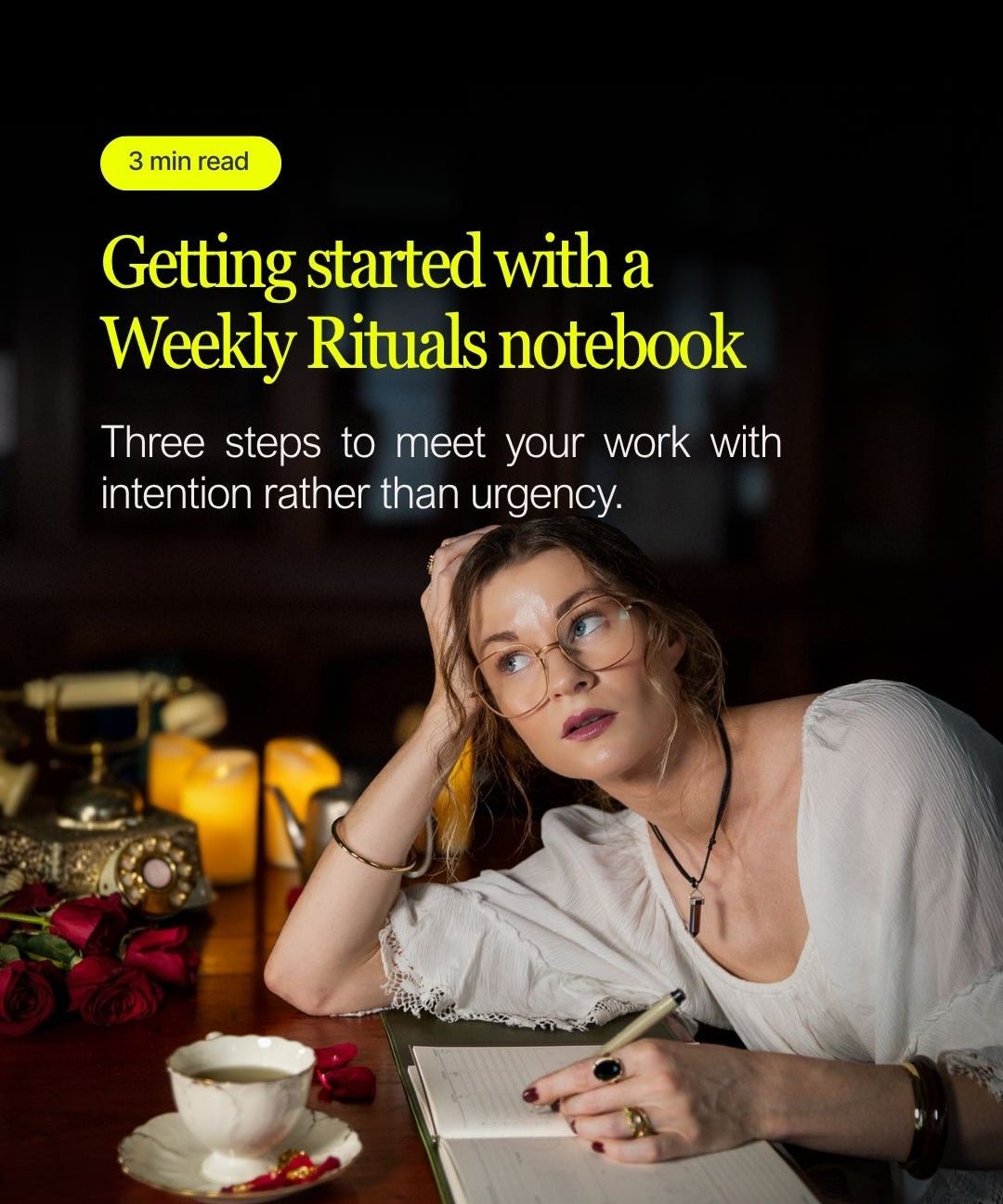 How to use the Weekly Rituals notebook