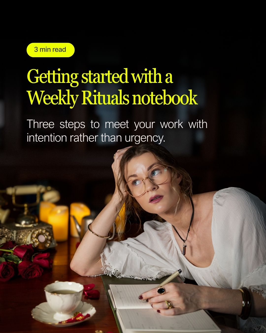 How to use the Weekly Rituals notebook