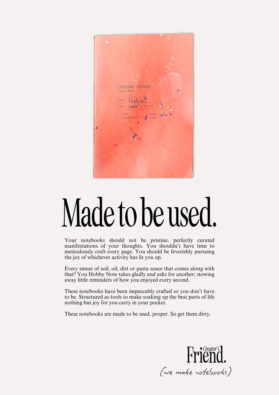 Creator's Friend Notebook Company