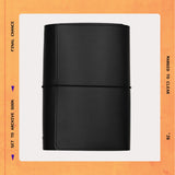Refillable Folio in Raven Black
