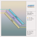 [AMALFI SET] Zero-Bleed Highlighters PK-3