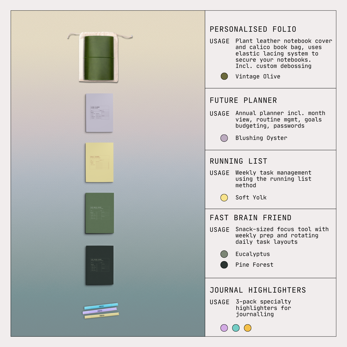 Creator's Friend Notebook Company