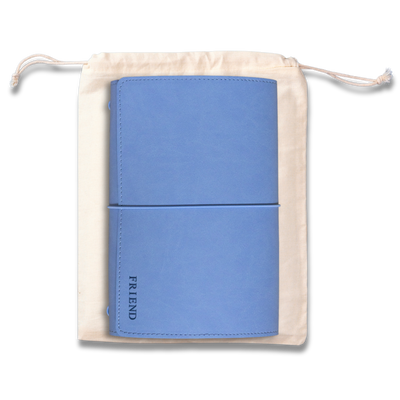 Refillable Folio - PERIWINKLE BLUE TRIFOLD