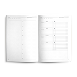 Fast Brain Daily Productivity Planner- Single Notebook