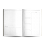 Fast Brain Daily Productivity Planner- Single Notebook