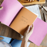 Refillable Folio in Rose Quartz