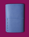 Refillable Folio in Periwinkle Blue