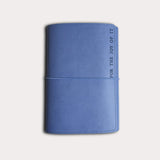 Refillable Folio - Periwinkle Blue Trifold