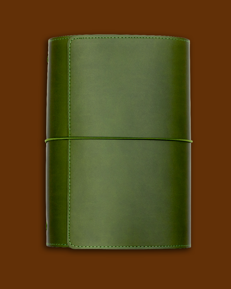 Refillable Folio in Vintage Olive