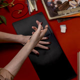 Refillable Folio - RAVEN BLACK TRIFOLD