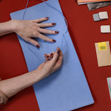 Refillable Folio - PERIWINKLE BLUE TRIFOLD