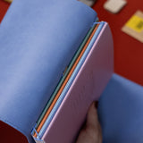 Refillable Folio - PERIWINKLE BLUE TRIFOLD