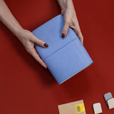 Refillable Folio - PERIWINKLE BLUE TRIFOLD