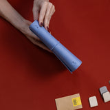 Refillable Folio - PERIWINKLE BLUE TRIFOLD