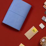 Refillable Folio - PERIWINKLE BLUE TRIFOLD