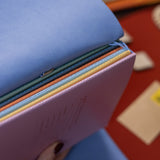 Refillable Folio - PERIWINKLE BLUE TRIFOLD