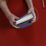 Refillable Folio - PERIWINKLE BLUE TRIFOLD