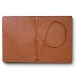 Refillable Notebook Folio - Saddle Brown