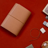 Refillable Folio - SADDLE BROWN TRIFOLD