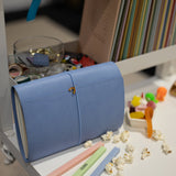 Refillable Folio - Periwinkle Blue Trifold