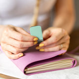 Refillable Folio in Rose Quartz