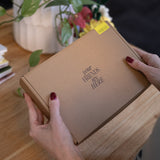 Refillable Notebook Folio - Olive Green