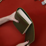 Refillable Folio - OLIVE GREEN TRIFOLD