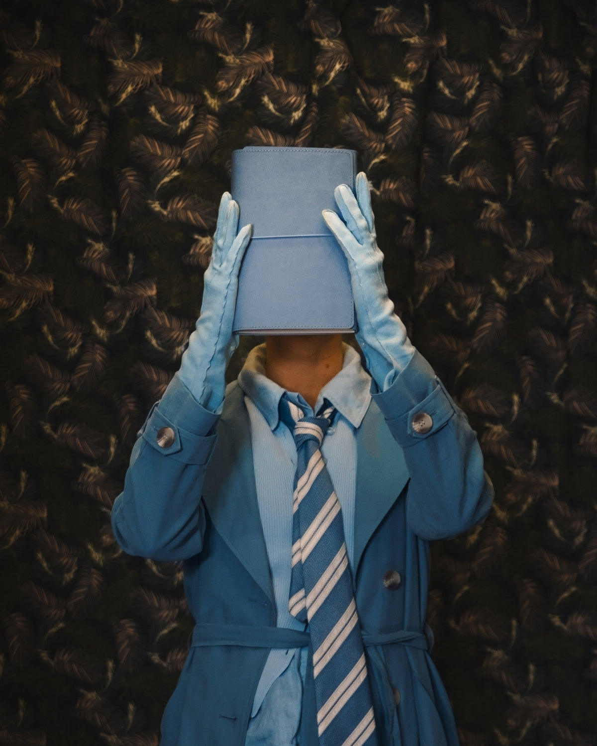 Refillable Folio in Periwinkle Blue