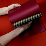 Refillable Folio - SALTY PLUM TRIFOLD