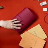 Refillable Folio - SALTY PLUM TRIFOLD