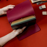 Refillable Folio - SALTY PLUM TRIFOLD