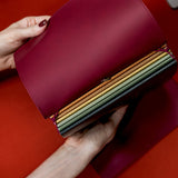 Refillable Folio - SALTY PLUM TRIFOLD