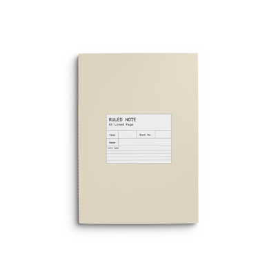 Ruled Note