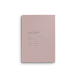 Weekly Dashboard in Blush